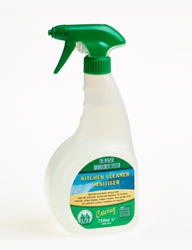 Kitchen Cleaner Sanitiser Trigger Spray 750ml
